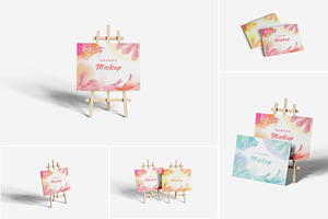 Canvas Mockup, an Advertising Mockup by Indah
