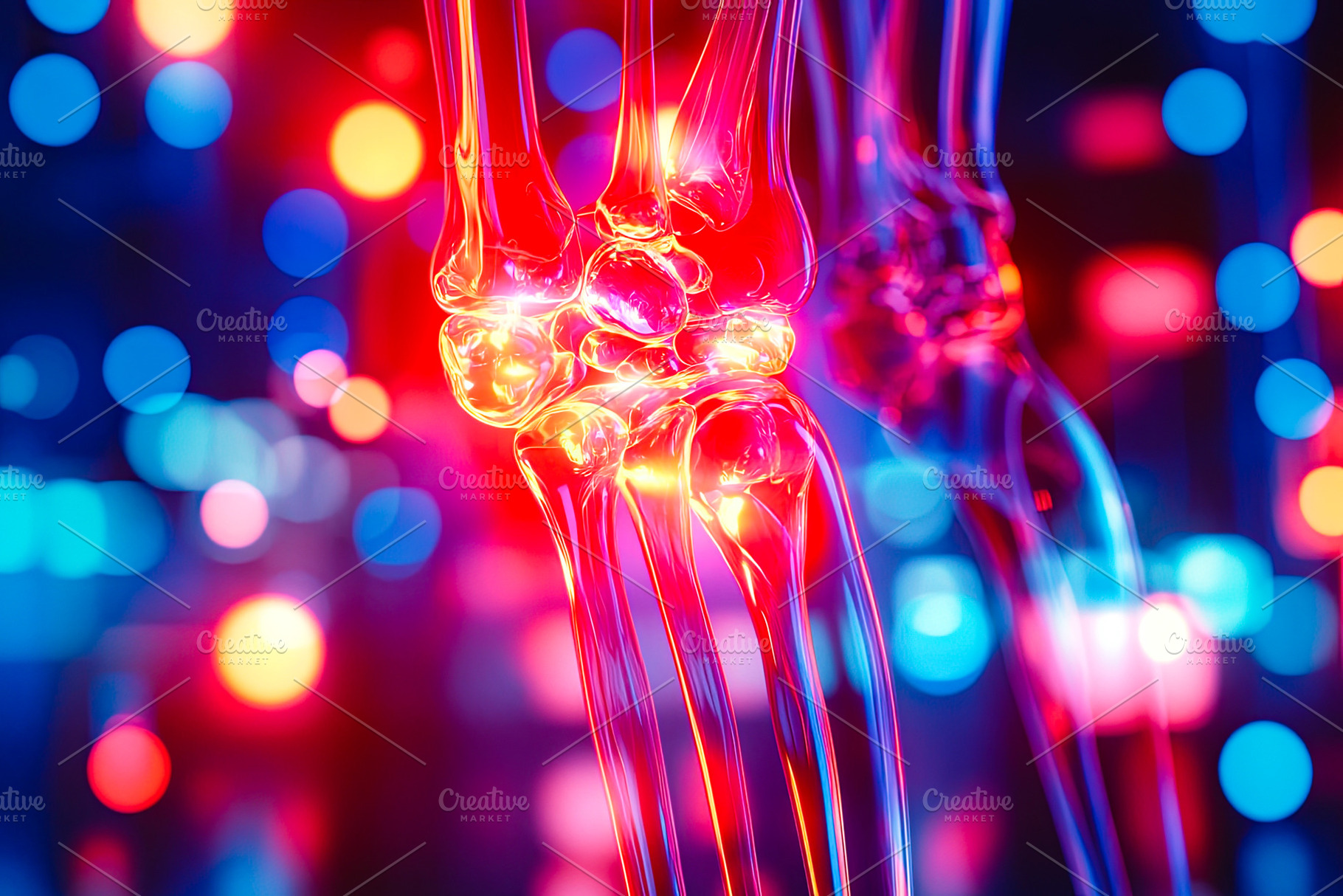 Wrist Joint Pain Illustration, a Health & Medical Photo by Ales Munt