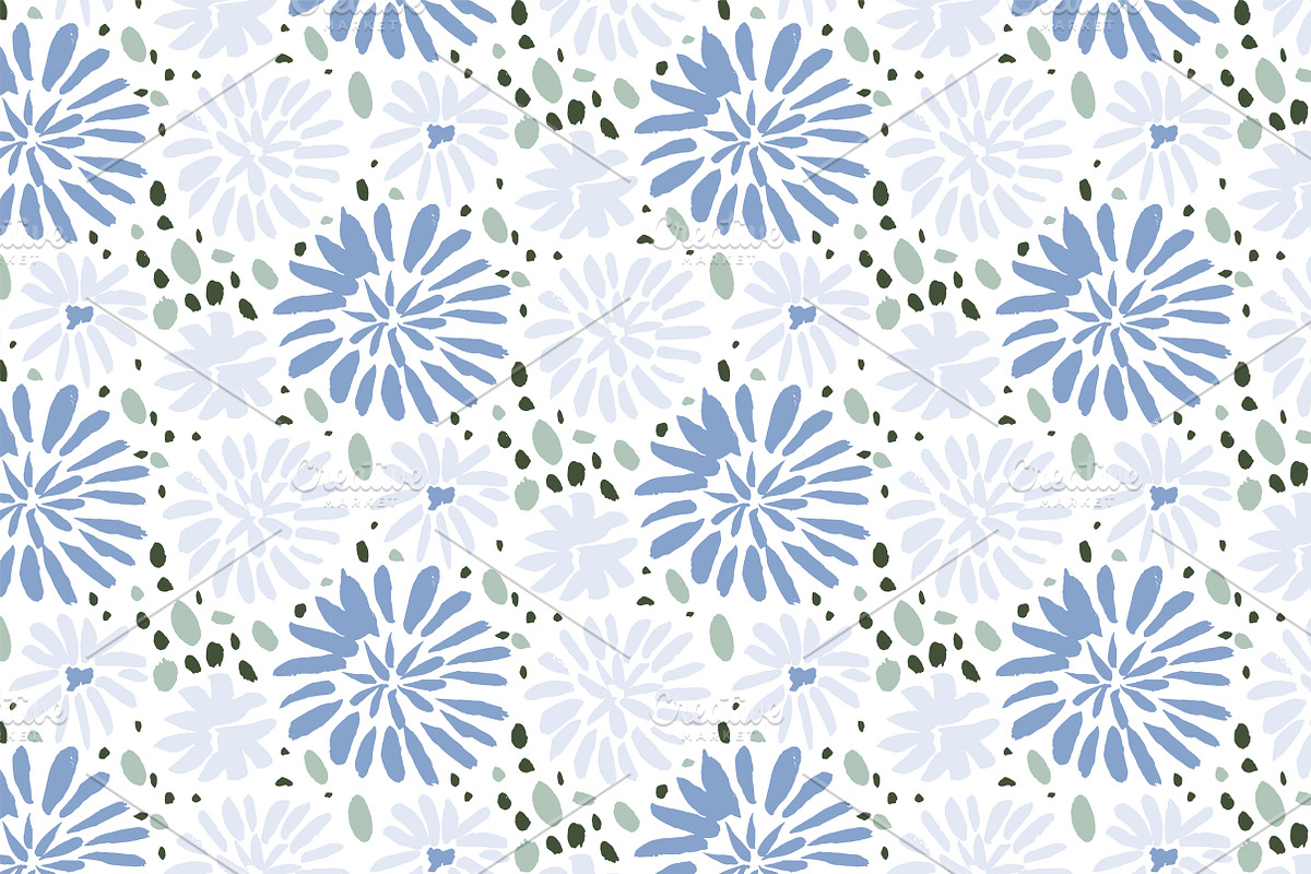 Brushstrokes patterns, a Pattern Graphic by Lyolya Profitrolya (Photo 3 of 5)