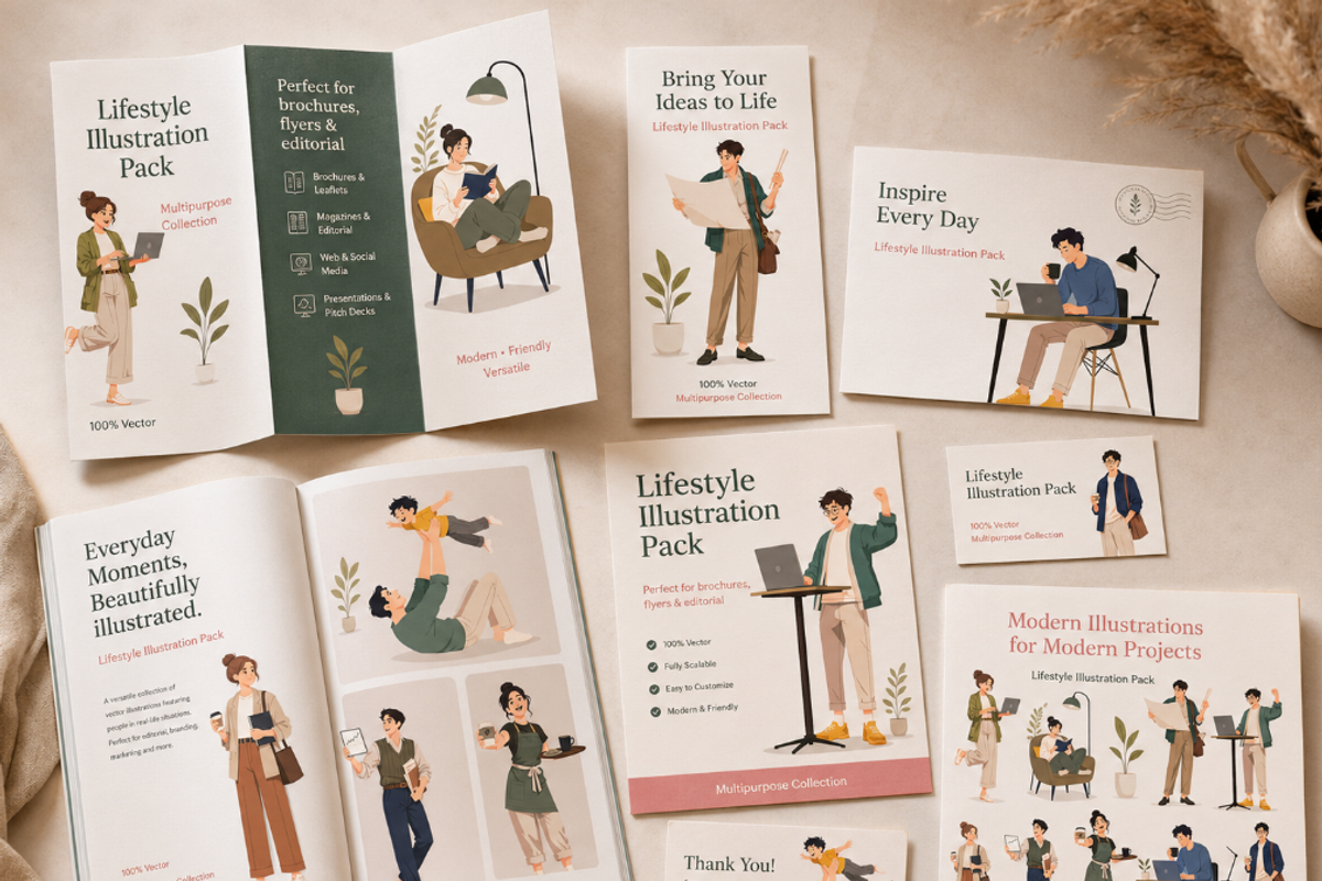 Everyday People Vector Characters, a Person Illustration by Nerokanji_Designs (Photo 5 of 5)