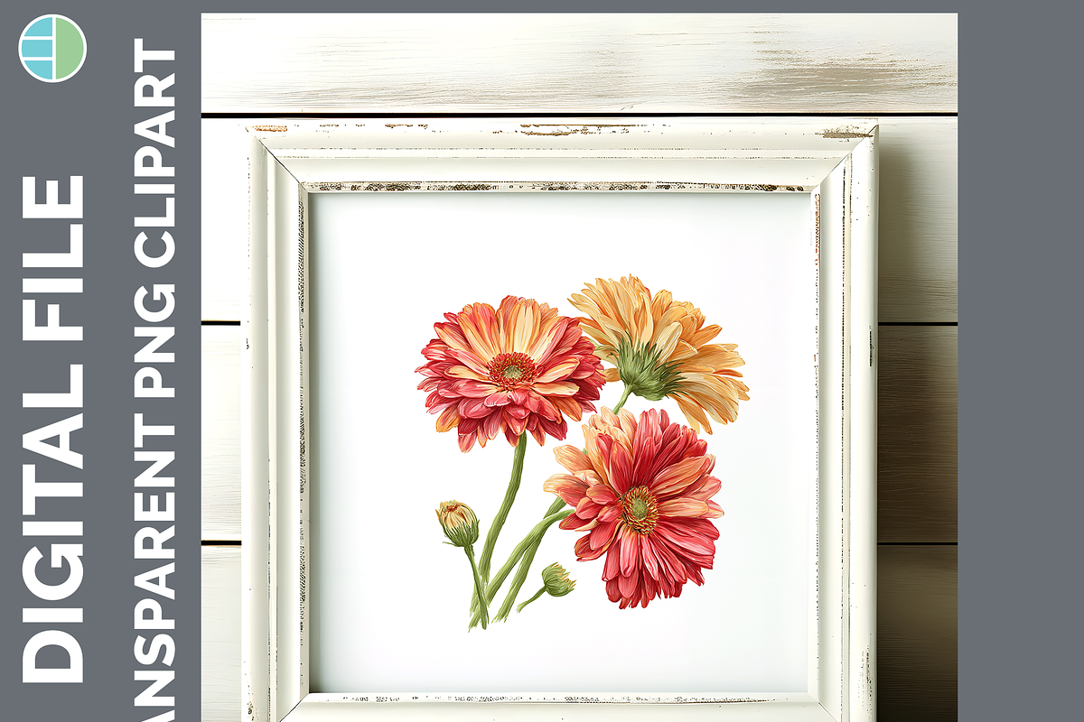 Flower Illustration Bundle, 20 PNG, a Decorative Illustration by Enliven Designs (Photo 5 of 8)