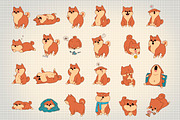 shiba inu, an Animal Illustration by kaplaniha (Thumbnail 2 of 4)