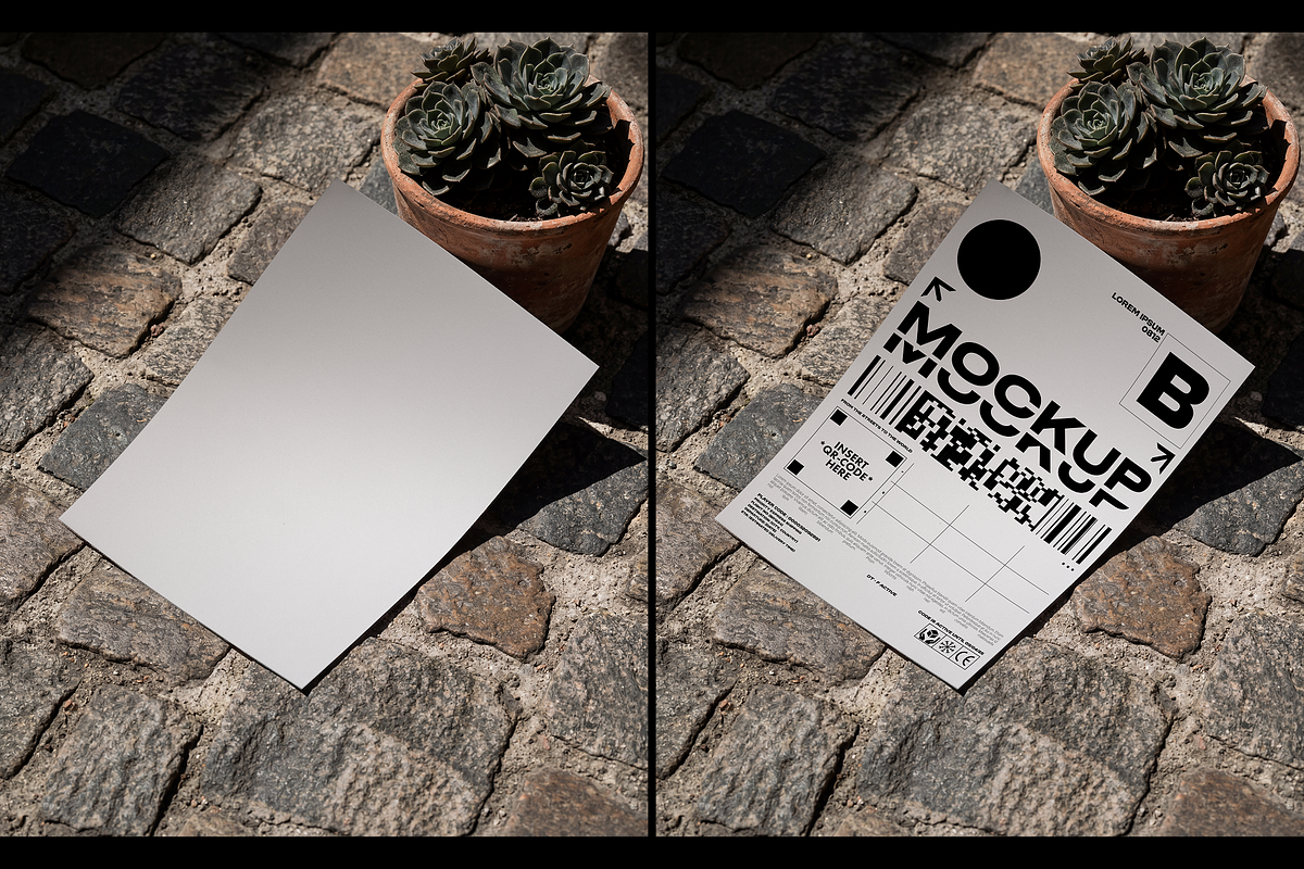 Cardboard Poster Mockup, a Product Mockup by PopotLane (Photo 4 of 4)
