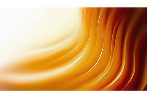 Vibrant Abstract Design With Flowing, an Illustration by BazziBa♥