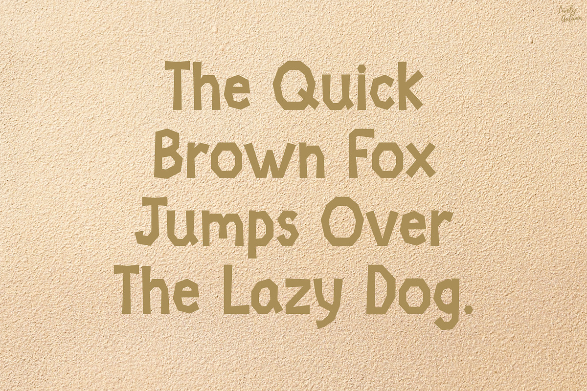 Beach | Display Font, a Sans Serif Font by LivelyAutumn11.11 (Photo 4 of 5)