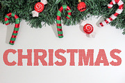 Santa Ugly Sweater - Christmas Font, a Font by vladocar (Thumbnail 5 of 9)