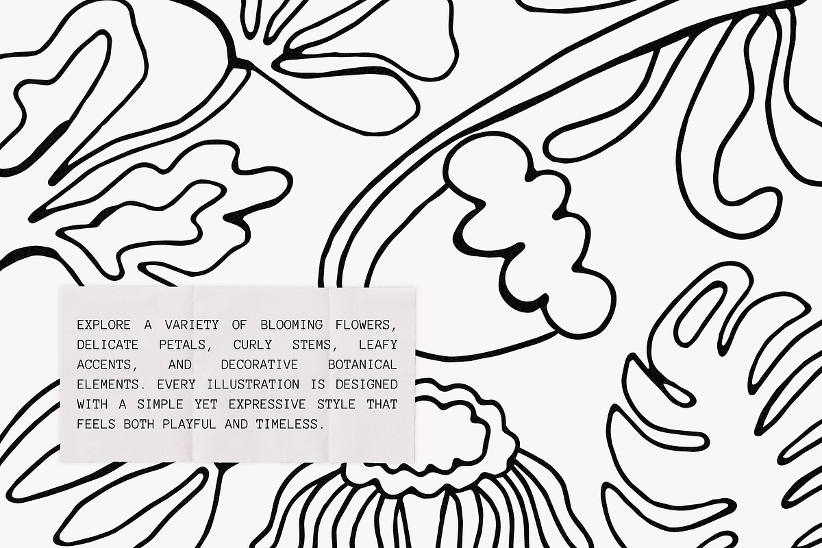 Whimsy Bloom: 75 Flowers Collection, an Object Illustration by Veyla (Photo 12 of 17)