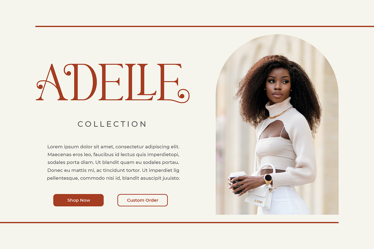 Avante - Modern Classy Font, a Serif Font by Aqeel_Art (Photo 2 of 8)