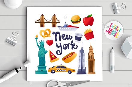 Super Cute New York Culture Icons