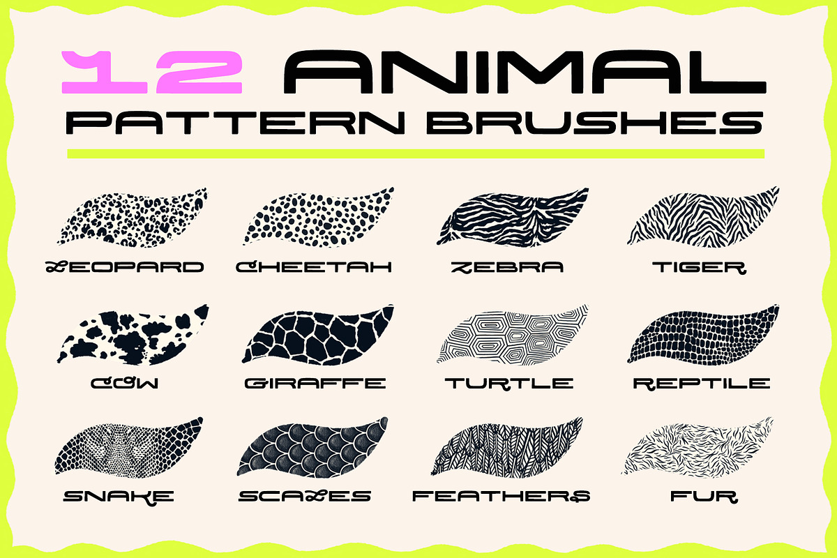 Wild Procreate Brush Set, a Brush Add-On by Jaclyn Caris (Photo 2 of 17)