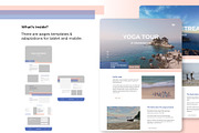 Yoga Retreat - Landing Page Template, a Landing Page Template by helgascandinavus (Thumbnail 3 of 7)