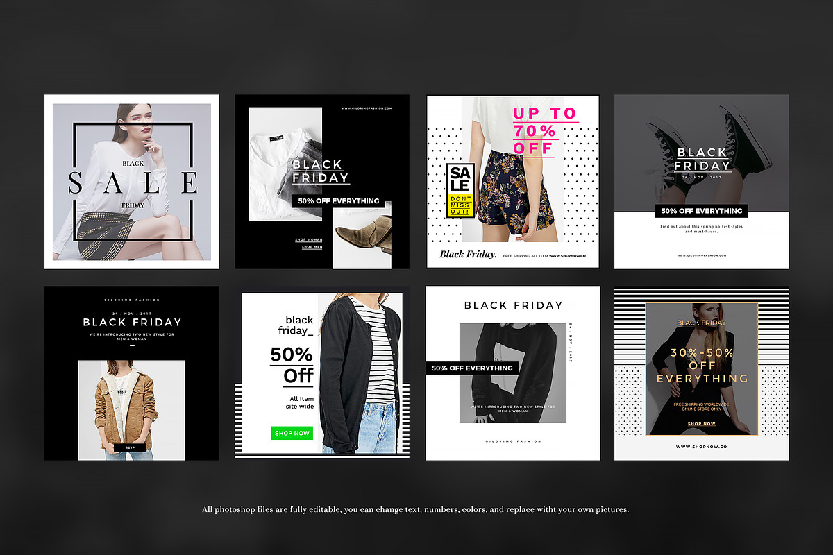 Black Friday Social Banner, a Social Media Template by eunavia (Photo 4 of 5)