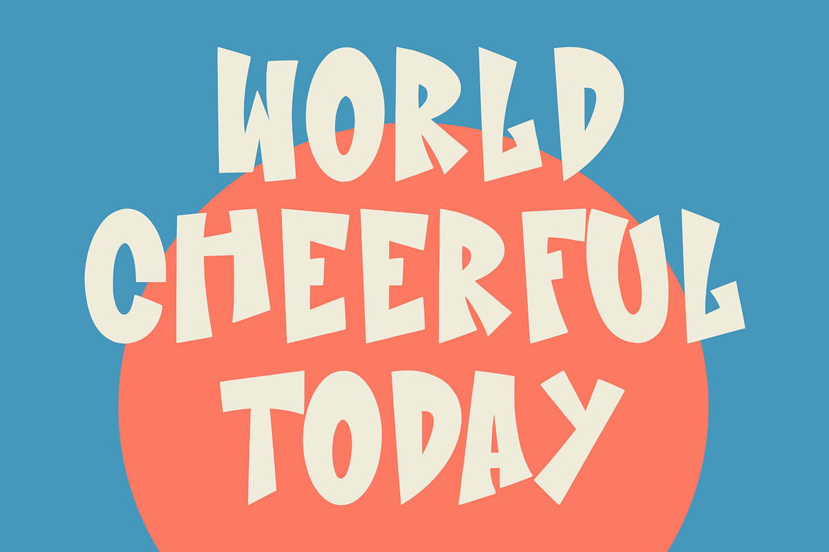 Cluchy Playful Display Font, a Sans Serif Font by Maulana Creative (Photo 5 of 7)