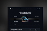 PodTalk - Podcast Website Template, a HTML Template by TNCFlow (Thumbnail 2 of 5)