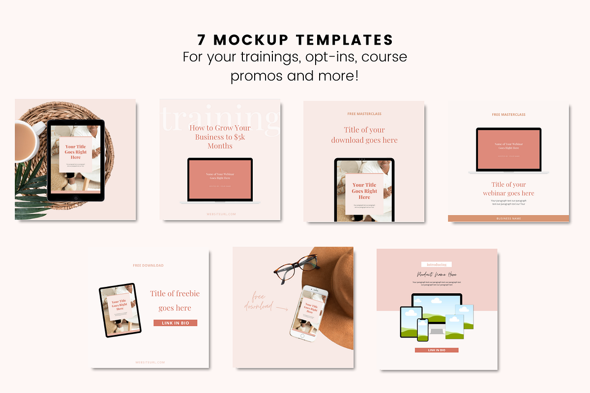 Instagram Canva Templates, a Templates & Theme by Kayleigh Hannon (Photo 4 of 6)
