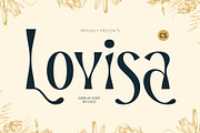 CS Lovisa – Fantasy Font, a Sans Serif Font by Craft Supply Co. (Thumbnail 1 of 8)