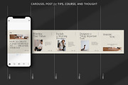 Coach / Influencer Social Media Kit, a Social Media Template by Visuel Colonie® (Thumbnail 4 of 19)