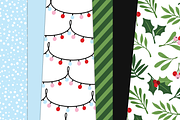 Seamless Christmas Digital Bundle, a Pattern Graphic by Paper Starr Studio (Thumbnail 5 of 8)