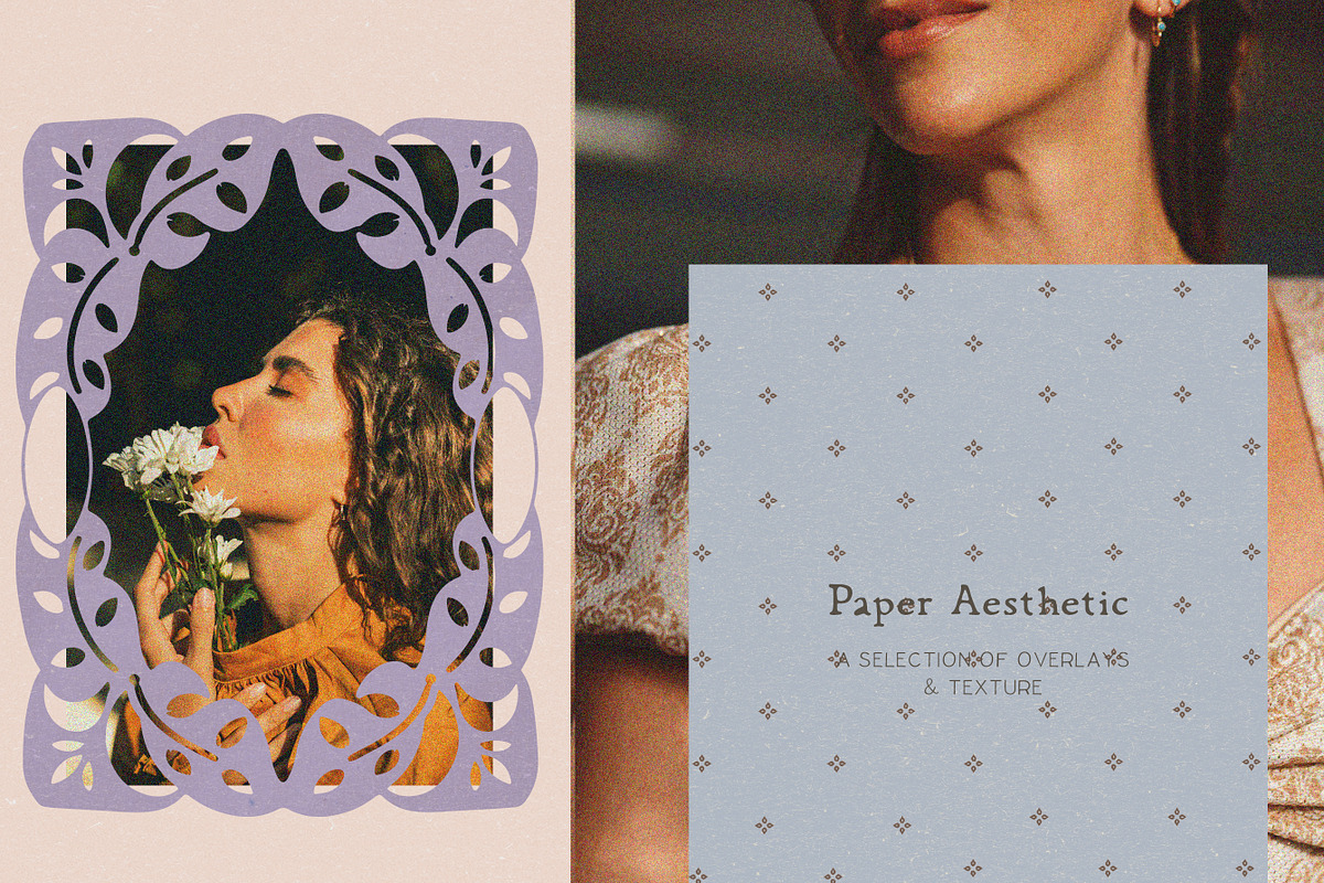 Embroidery Paper Overlay & Texture, a Background Graphic by Laras Wonderland (Photo 10 of 11)
