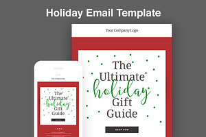 Holiday Email Template