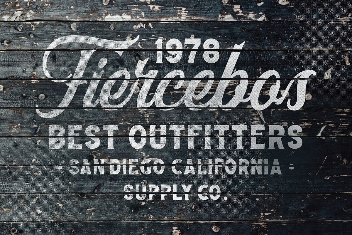 Ironhead Font Collection, a Sans Serif Font by ngene (Photo 10 of 12)