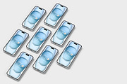 iPhone 15 Plus Mockup, an iPhone Mockup by Graphicbars (Thumbnail 17 of 17)