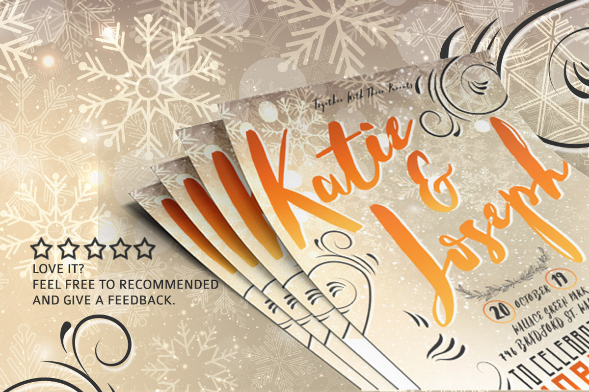 Wedding Invitation, an Invitation Template by Tiaga (Photo 4 of 4)
