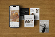 Instagram & Social Post Mockup, a Device Mockup by Tahtagraphic (Thumbnail 8 of 16)