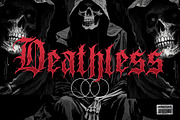 BONES Blackletters Gothic Display, a Blackletter Font by dansdesign (Thumbnail 5 of 8)