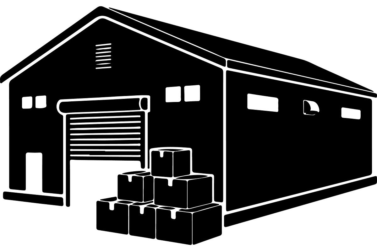 Warehouse and industrial building, a Decorative Illustration by jahid234 (Photo 12 of 13)