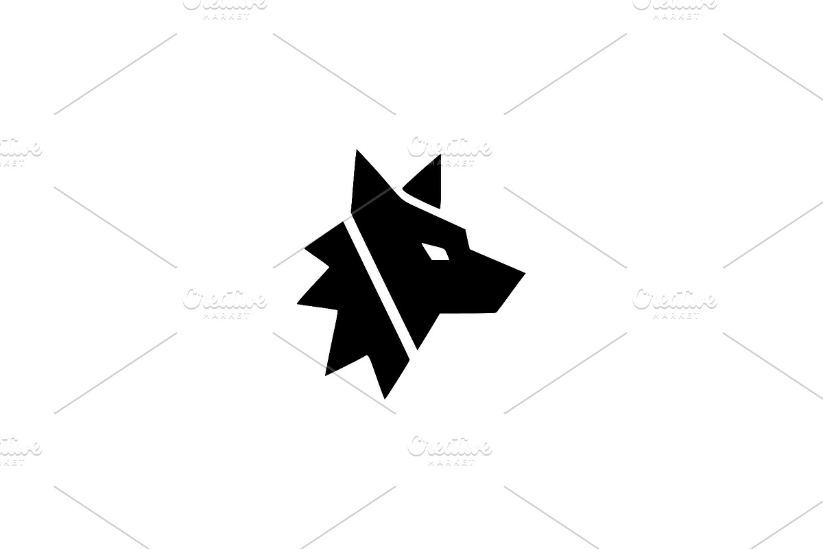 Wolf Head Icon, an Animal Illustration by Vectorium Studio (Photo 1 of 4)