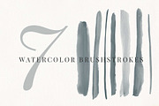 Watercolor Brushstrokes Brush Pack, a Brush Add-On by Chelsea Bromley (Thumbnail 2 of 4)