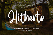 Hitherto, a Handwritten Font by HATFSTUDIO (Thumbnail 1 of 8)
