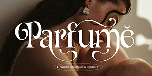 Parfume, a Serif Font by fortunes