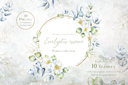 Eucalyptus essence Frames set, an Illustration by Tatiana Troian (Thumbnail 1 of 3)