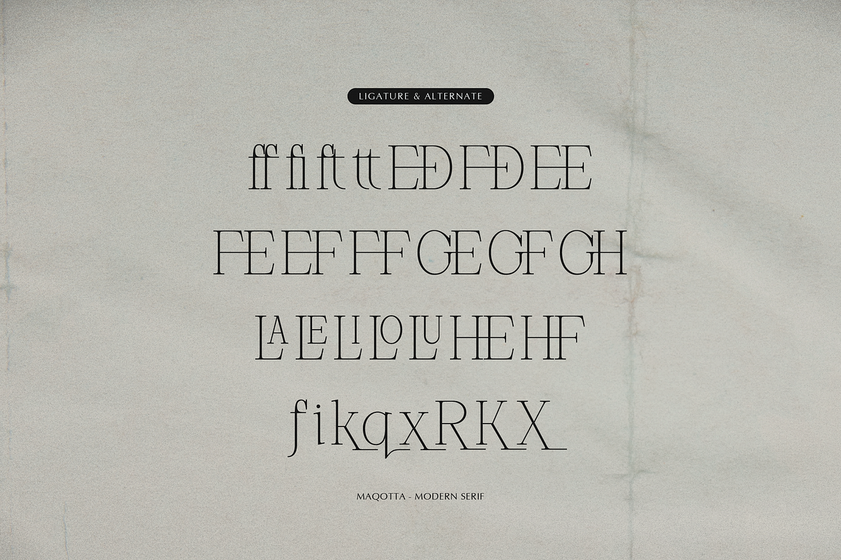Maqotta | Modern Serif Font, a Serif Font by gracetype_studio (Photo 11 of 12)