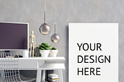 10 workplace poster mock up, a Print Template by ChromiumHeart (Thumbnail 2 of 11)
