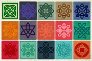 Celtic Knot Style Symbols, an Object Graphic by BackYard Graphics Co. (Thumbnail 4 of 10)