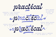 Pacific Tiger Retro Script, a Font by Fenotype (Thumbnail 6 of 13)