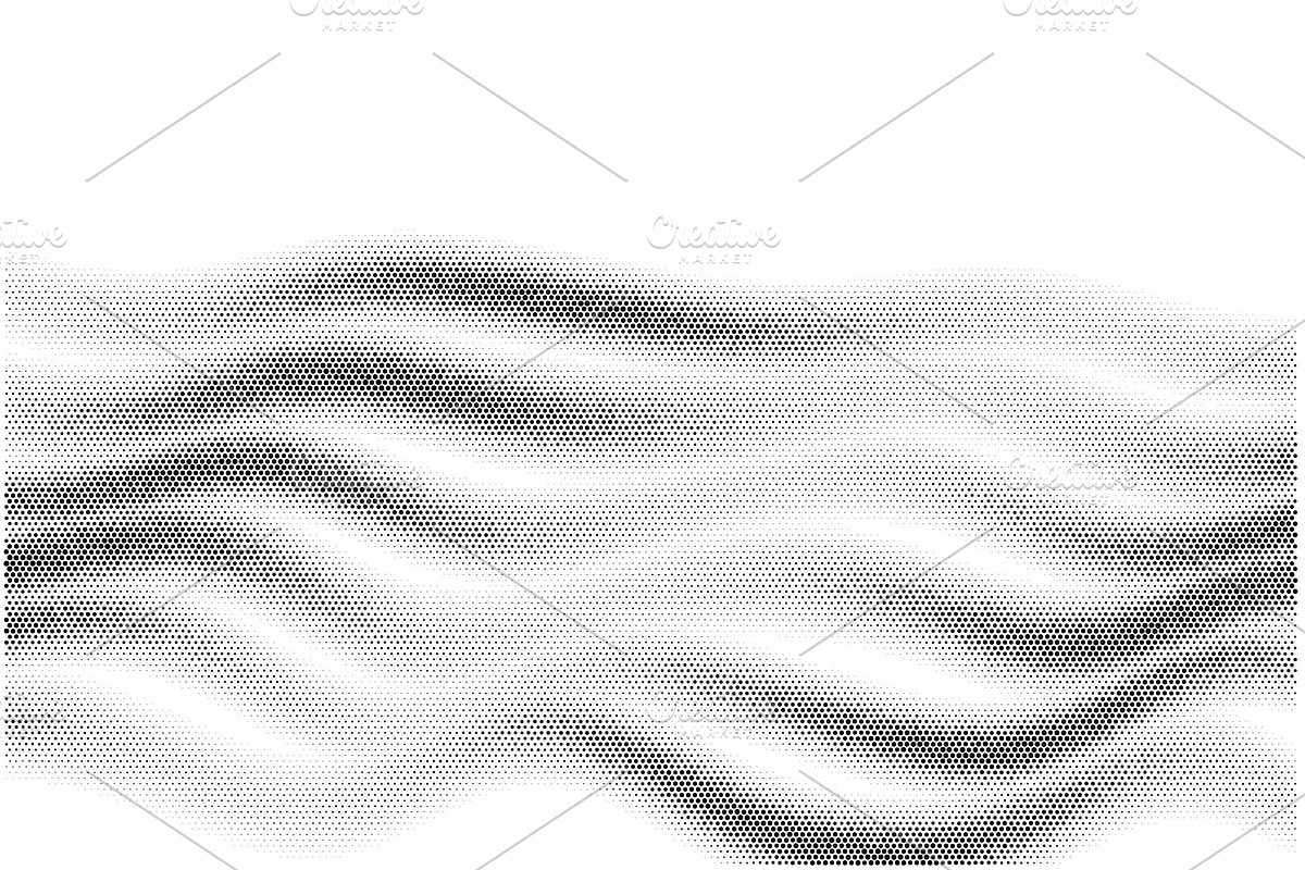 Abstract Dot Wave Backgrounds Vol. 3, a Background Graphic by sivVector (Photo 5 of 5)