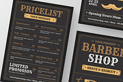 Barbershop Promotion Flyer, a Flyer Template by Annora Studio (Thumbnail 4 of 6)