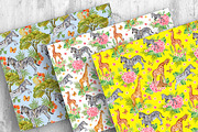 Zebra and Giraffe Patterns, a Pattern Graphic by MitrushovaArt (Thumbnail 9 of 11)
