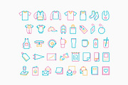 90's Print on Demand Product Icons, an Outline Icon by Sungy Side Up (Thumbnail 2 of 9)
