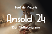 Anshold 24 Font, a Sans Serif Font by Monoletter Studio (Thumbnail 1 of 4)