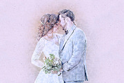 Fine Art Sketch Drawing Action, an Action Add-On by Photoshop Action (Thumbnail 3 of 10)