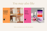 Frame Mockup Bundle | PSD Mockups, a Print Template by Bonumo (Thumbnail 9 of 9)