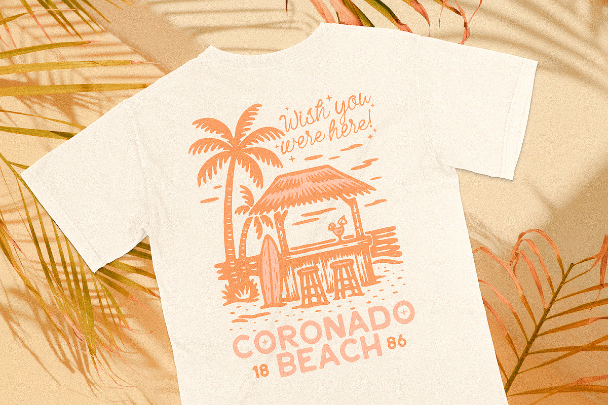 Seaside Ink · Display Font Duo, a Font by Courtney Gosser Design (Photo 5 of 9)