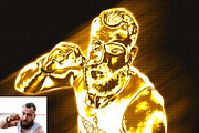 Chrome Metal Effect fx Photoshop Act, an Action Add-On by Studio Retouch (Thumbnail 11 of 17)