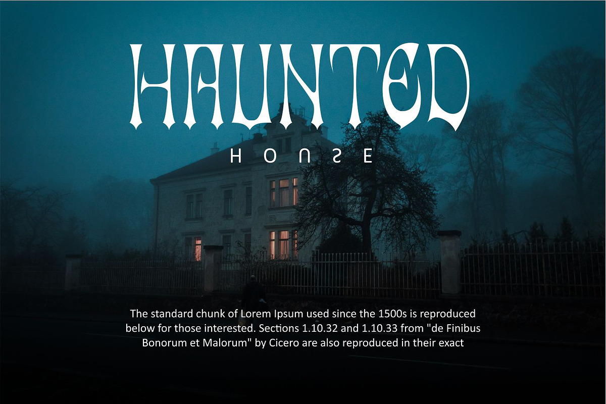 Ghost Palace – Halloween Font, a Symbol Font by WhymoreArt (Photo 4 of 9)