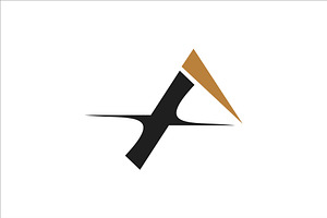 XA or AX logo and icon design, a Branding & Logo Template by mrshamsjaman